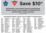 Canadian Tire $10 off $40 at select GTA Canadian Tire locations