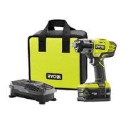 Home Depot RYOBI 18V ONE+ Lithium-Ion Cordless 3-Speed 1/2 inch Impact Wrench Kit