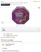 [Amazon Canada and Walmart (store only)]$10.47 - Quality Street Imported Caramels; Crémes & Pralines; 725g Tin