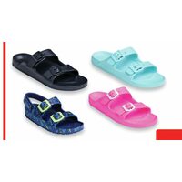 George Family Double Buckle Sandals