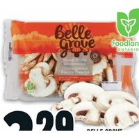 Belle Grove Sliced White or Cremini Mushrooms