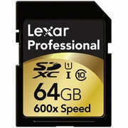 Lexar 64GB Class 10 SDXC UHS-1 Card - $74.99 ($15.00 off)