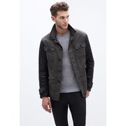 Dirk Cotton And Lamb Leather Jacket - $129.99