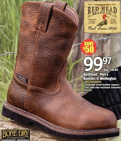 Redhead steel toe work on sale boots