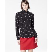 Silky Playful-print Blouse - $54.95 ($4.95 Off)