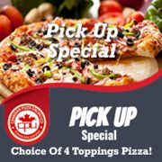 16 inch - 4 Topping Pizza - Pick-Up Special - $15.49