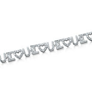 Diamond I Love U Bracelet - $139.30 ($59.70 Off)