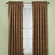 Terrazzo 95-Inch Window Curtain Panel In Sage - $5.99 ($9.00 Off)