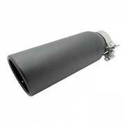 Black Coated SS Exhaust Tip - 3" In, 4" Out  - $44.95  (Up to 20%  off)