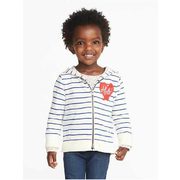 "hello!" French-terry Zip Hoodie For Toddler Girls - $18.50 ($6.44 Off)