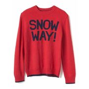 Intarsia Graphic Crew Sweater - $21.99 ($22.96 Off)