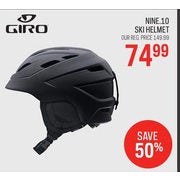 Giro Nine.10 Ski Helmet  - $74.99 (50% off)