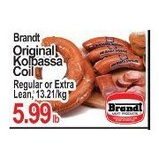 Brandt Original Kolbassa Coil  - $55.99/lb
