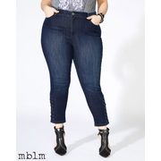 Skinny Jean With Lace-up - Mblm - $34.99 ($35.00 Off)