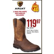 ariat work boots bass pro