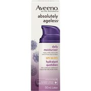 Aveeno Absolutely Ageless or Positively Radiant Facial Care - $21.98 (Up to $5.01 off)