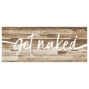 Get Naked Wood Wall Art - $27.99 ($12.00 Off)