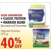 Sun Warrior Classic Protein Warrior Blend - 40% off