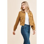 Crop Jacket With Buttons - Final Sale - $20.00 ($10.00 Off)