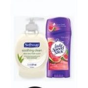 Softsoap Liquid Hand Soap Pump or Lady/mennen Speed Stick Premium or Gear Antiperspirant - $1.99