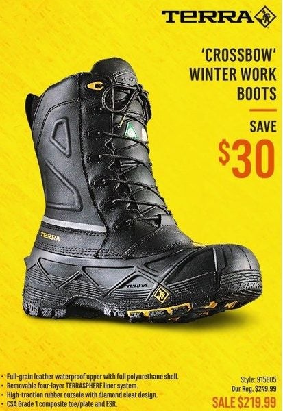 Terra 'Crossbow' Winter Work Boots 