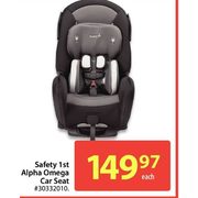 Safety 1st Alpha Omega Car Seat - $149.97