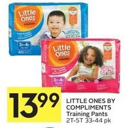 Little Ones by Compliments Training Pants - $13.99