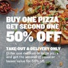 Boston Pizza: Buy One Get One 50% Off Medium or Large Pizzas (Delivery or Takeout Only)