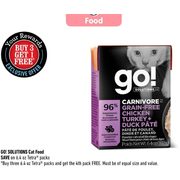 Go! Solutions Cat Food  - Buy 3 Get 1 Free
