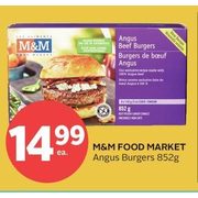 M&M Food Market Angus Burgers - $14.99