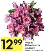 Rose & Alstroemeria Bouquet - $12.99