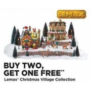 Lemax Christmas Village Collection - Buy 2 Get 1 Free