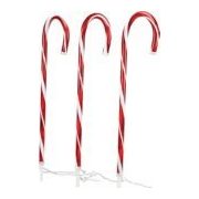 28" Illuminated Candy Cane Stakes - $9.99 (Up to 60% off)