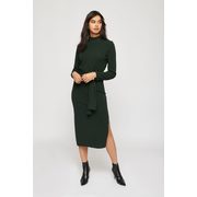 Belted Midi Sweater Dress - $50.00 ($19.95 Off)