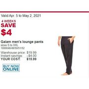 Costco: Gaiam Men's Lounge Pants 
