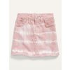 High-Waisted Tie-Dye Jean Skirt For Girls - $14.97 ($13.02 Off)