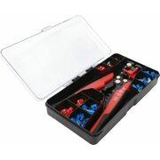 199 pc Terminal and Connector Kit with Crimper - $17.99