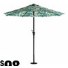 Hampton Bay 9' Aluminum Patio Umbrella-Palm Leaf  - $98.00
