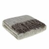 Wamsutta® Collection Faux Mohair Fringe Throw Blanket In Grey - $104.99 ($110.00 Off)