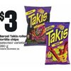 Barcel Takis Rolled Tortilla Chips - $3.00