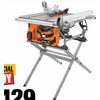 Ridgid 10" Compact Table Saw With Folding Stand - $429.00