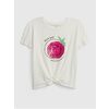 Kids 100% Organic Cotton Flippy Sequin Tie-front Graphic T-shirt - $19.99 ($14.96 Off)