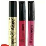 Annabelle Big Show Mascara, Rimmel London Oh My Gloss! or Stay Matte Lip Colour - $6.99