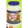 Kraft Miracle Whip - $3.99 ($1.00 off)
