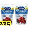 Ocean Spray Cranberries - 2/$5.00