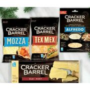 Cracker Barrel Cheese Bars, Shredded Cheese Or Sauce Kits - $7.99