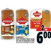 Dempster's White Or Whole Wheat Bread, Hot Dog Or Hamburger Buns - 2/$6.00