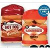 Selection Humburger or Hot Dog Buns - $2.99