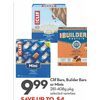 Clif Bars, Buliders Bars Or Minis - $9.99 (Up to $4.00 off)