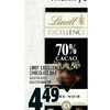 Lindt Excellence Chocolate Bar - $4.49
